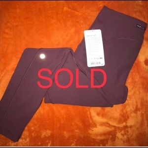 Speed up Tights- Merlot colored